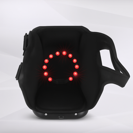 KneeTherm Pro+ – Avanceret knæmassager med varme og lysterapi