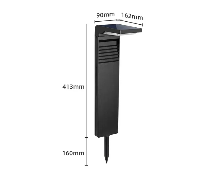 Solcelle havelamper på spyd, IP64 | 4000K - 2 stk.
