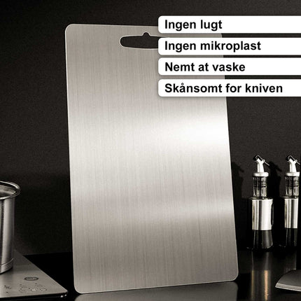 Titanium Skærebræt – Ekstremt holdbart & hygiejnisk valg