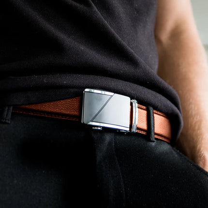 Martin - klikspænde læderbælte