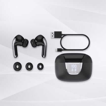 AirSound Pro – Trådløse Bluetooth 5.3 høretelefoner med opladningsetui og kraftfuld bass
